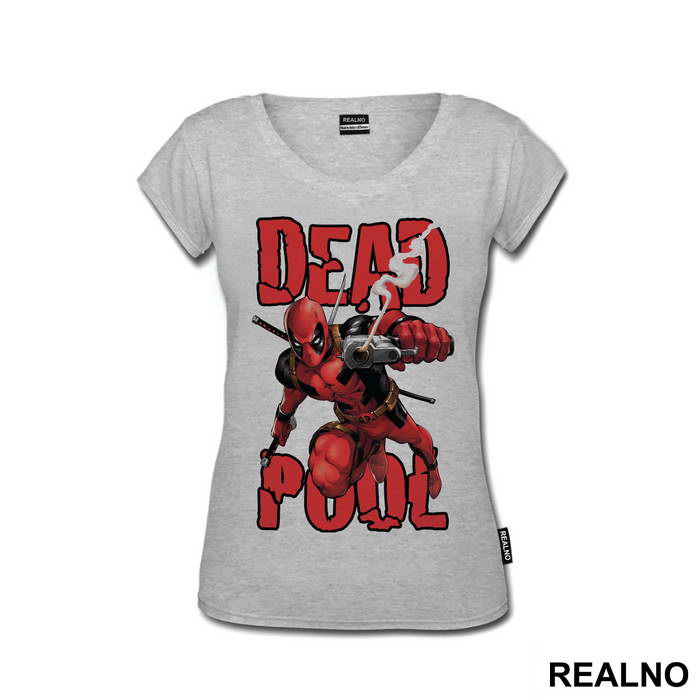 Some of the best love stories start with a murder - Deadpool - Majica