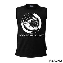 I Can Do This All Day - Shield - Captain America - Avengers - Majica