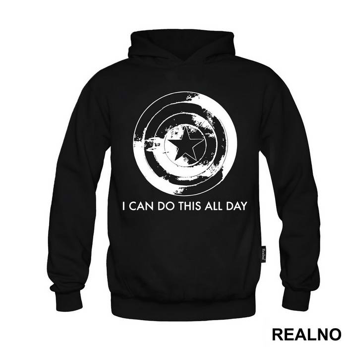 I Can Do This All Day - Shield - Captain America - Avengers - Majica