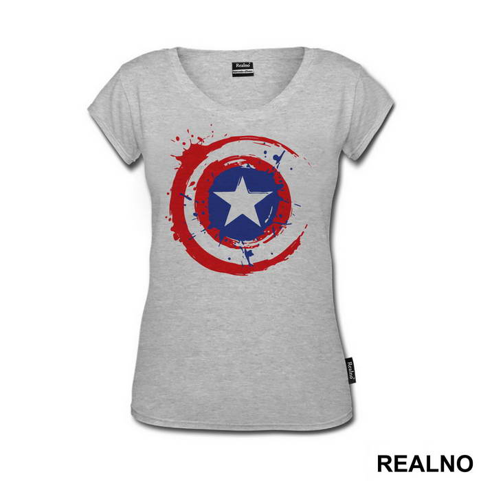 Shiled - Splashing - Captain America - Avengers - Majica