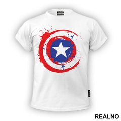 Shiled - Splashing - Captain America - Avengers - Majica