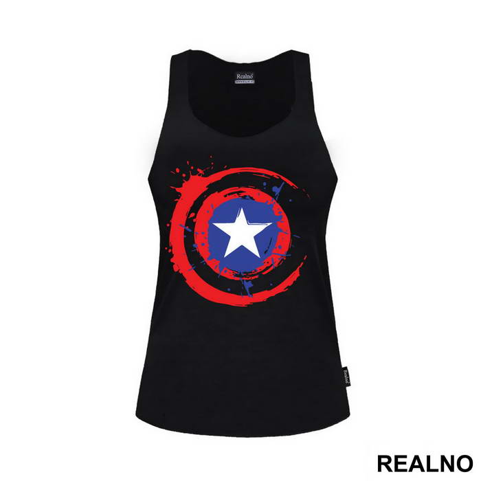 Shiled - Splashing - Captain America - Avengers - Majica