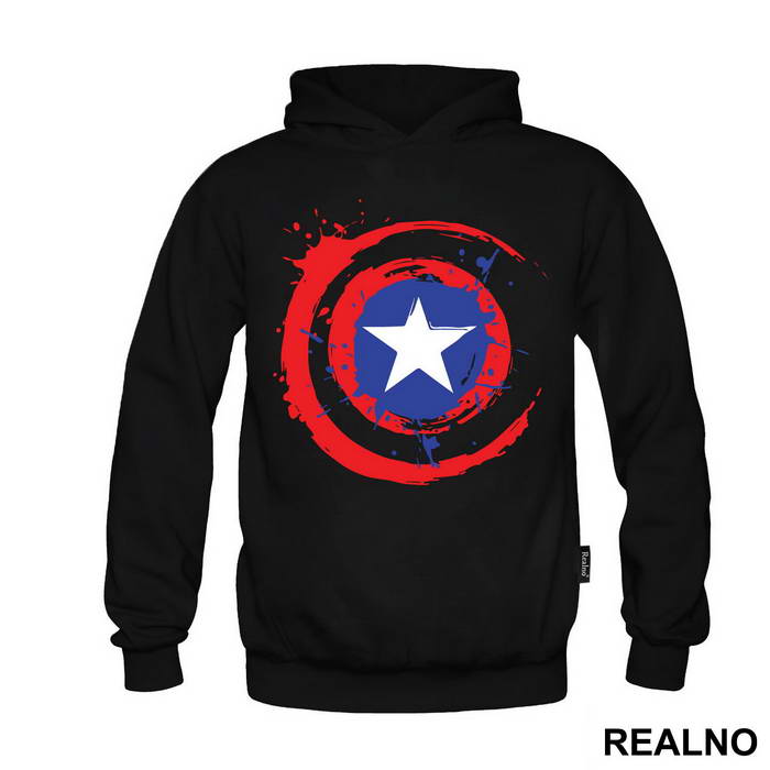 Shiled - Splashing - Captain America - Avengers - Majica