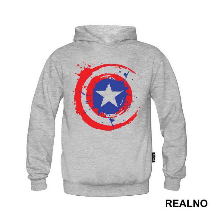 Shiled - Splashing - Captain America - Avengers - Majica