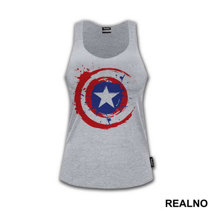 Shiled - Splashing - Captain America - Avengers - Majica