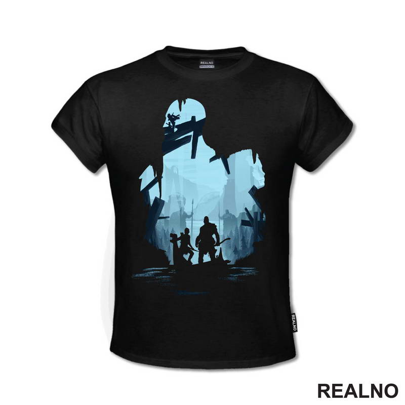 Blue - Sailing - God Of War - Majica
