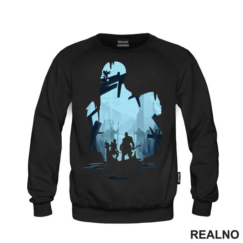 Blue - Sailing - God Of War - Majica