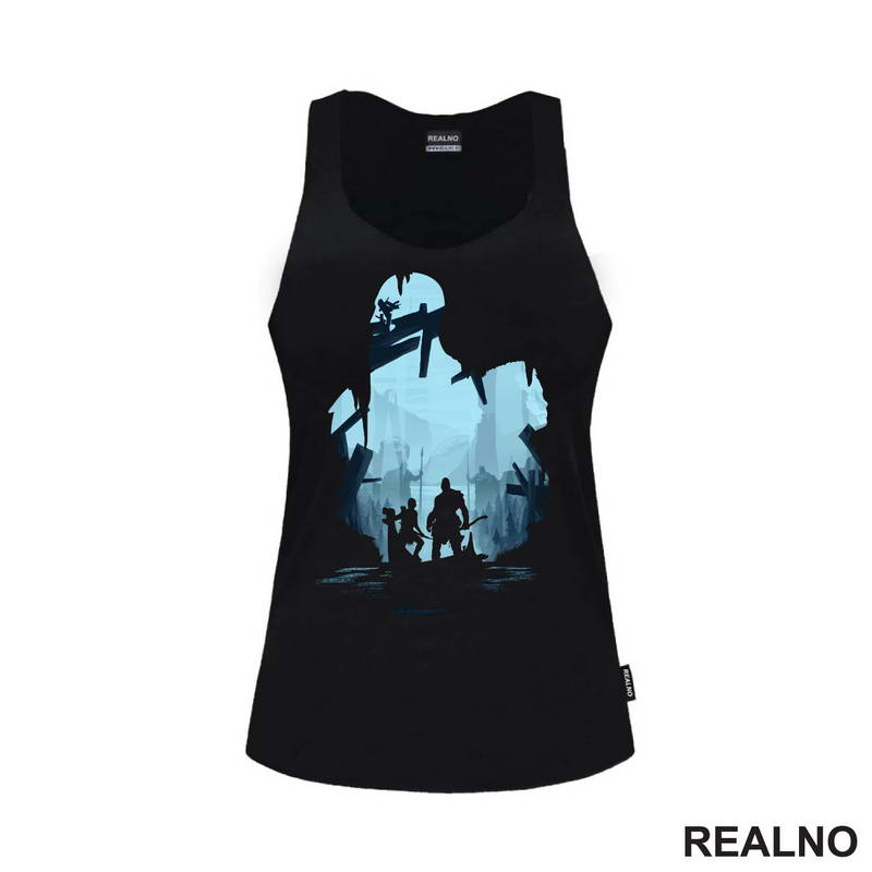 Blue - Sailing - God Of War - Majica
