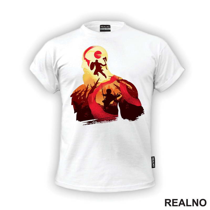 Orange - Fight - God Of War - Majica