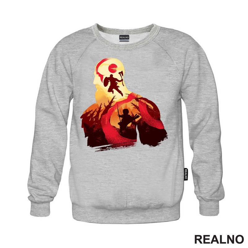 Orange - Fight - God Of War - Majica