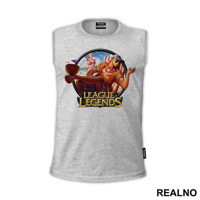 Pool Party Lee Sin - League Of Legends - Majica