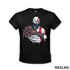 Dripping - Kratos - God Of War - Majica
