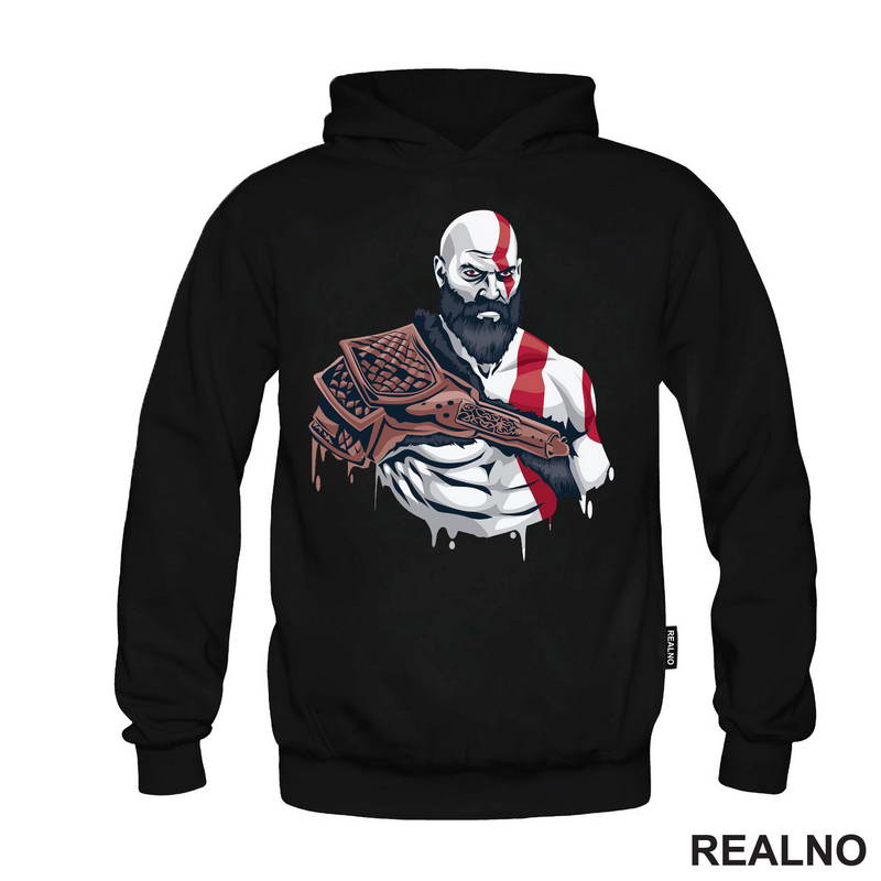 Dripping - Kratos - God Of War - Majica