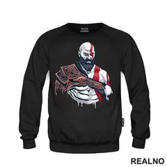 Dripping - Kratos - God Of War - Majica