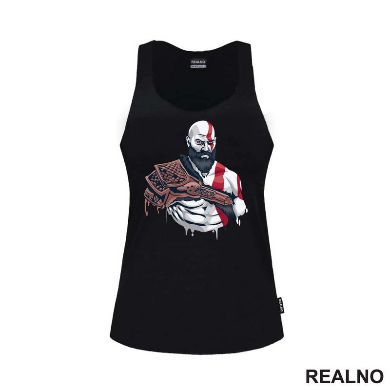 Dripping - Kratos - God Of War - Majica