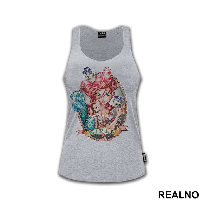 Sired Drawing - Sirene - Mermaid - Majica