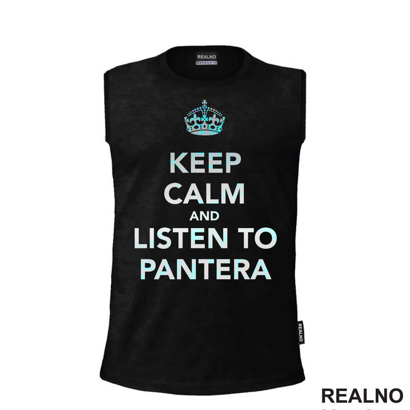 Keep Calm And Listen To Pantera - Muzika - Majica