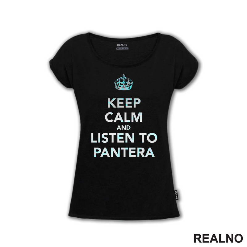 Keep Calm And Listen To Pantera - Muzika - Majica