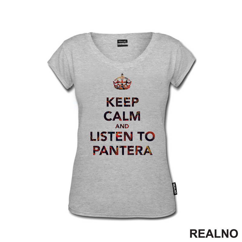 Keep Calm And Listen To Pantera - Muzika - Majica