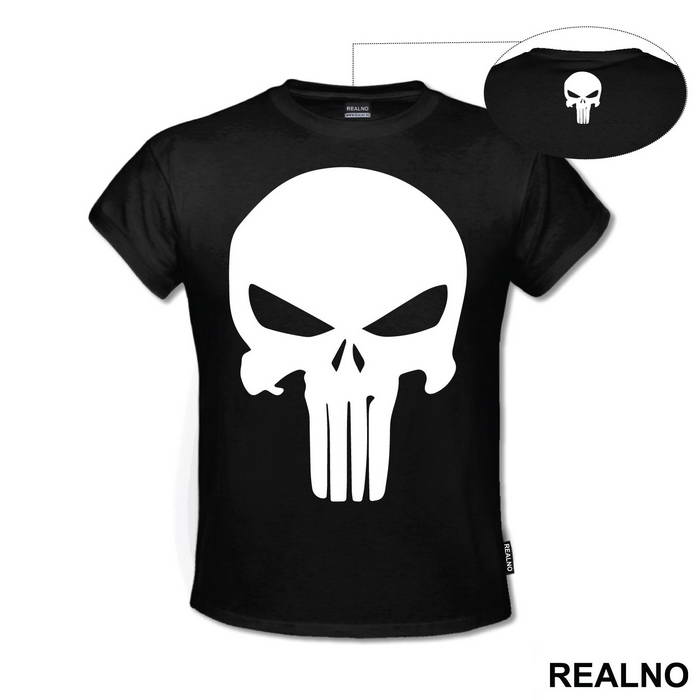 Black - Punisher - Majica