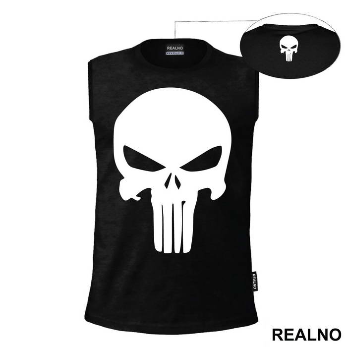 Black - Punisher - Majica