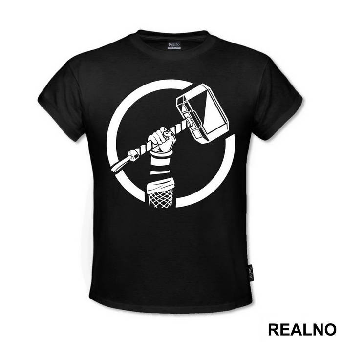 Mjölnir And Hand - Thor - Majica