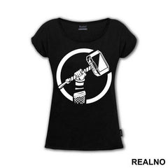 Mjölnir And Hand - Thor - Majica