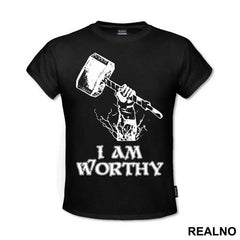 I am worthy - Mjölnir - Thor - Majica