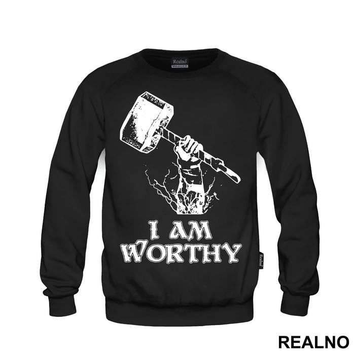 I am worthy - Mjölnir - Thor - Majica
