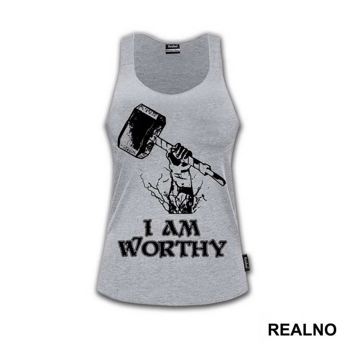 I am worthy - Mjölnir - Thor - Majica