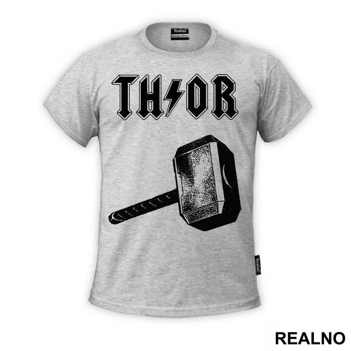 Logo - Mjölnir - Thor - Majica