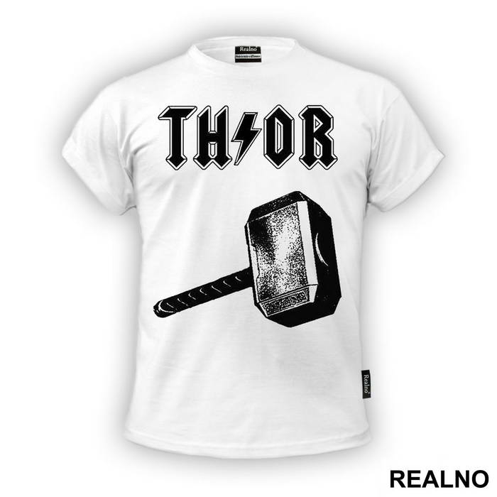 Logo - Mjölnir - Thor - Majica