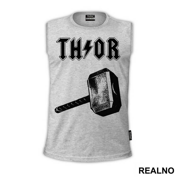 Logo - Mjölnir - Thor - Majica