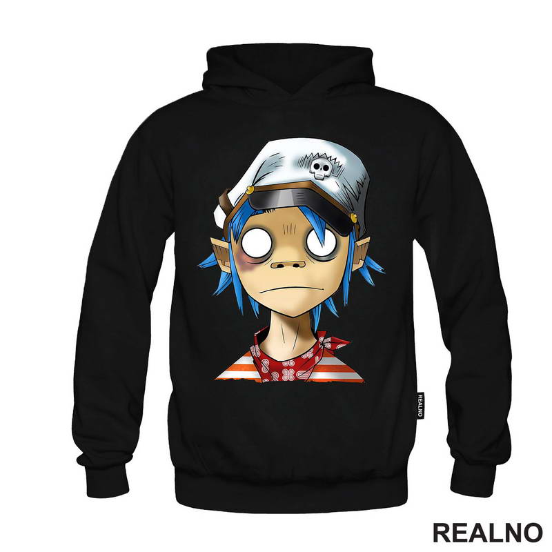 Gorillaz - 2-D - Cap - Muzika - Majica