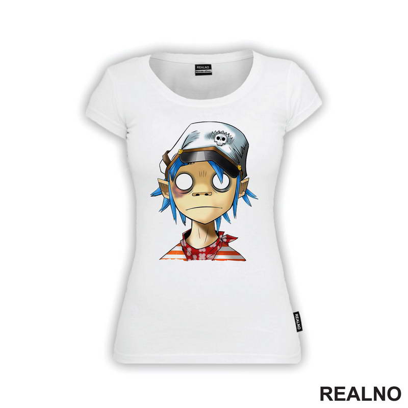 Gorillaz - 2-D - Cap - Muzika - Majica