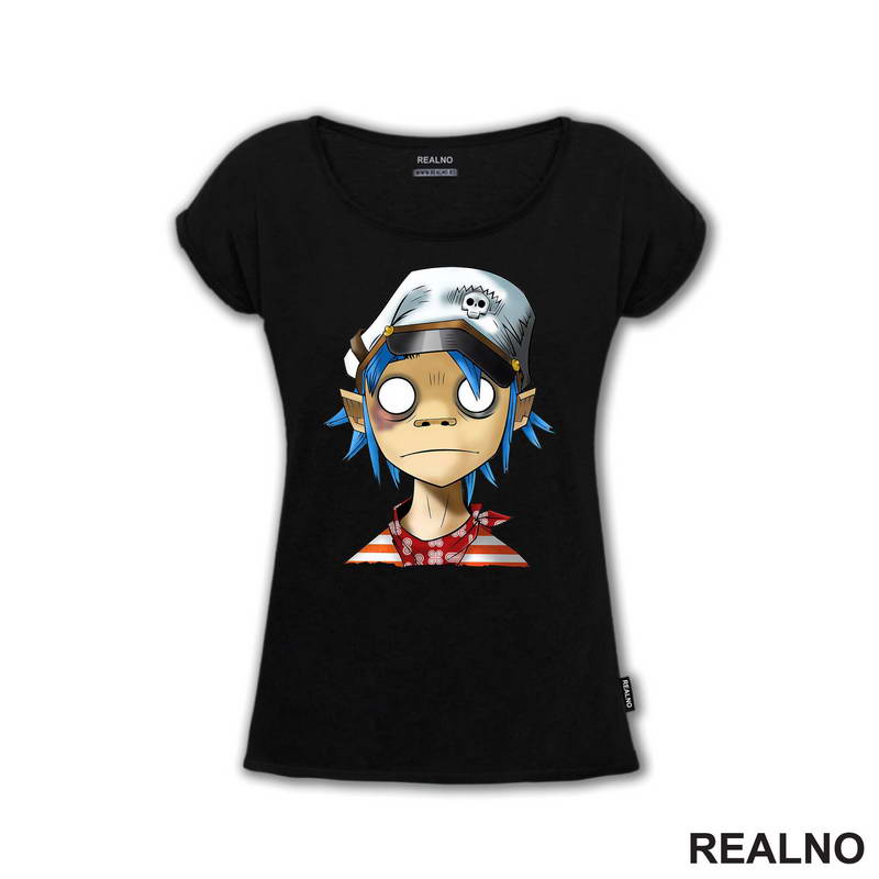 Gorillaz - 2-D - Cap - Muzika - Majica