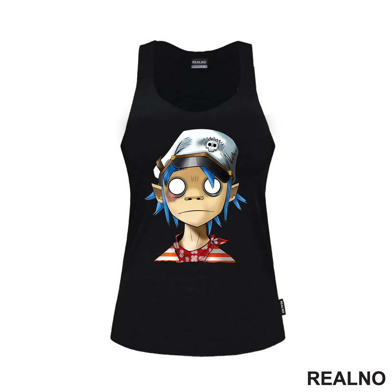 Gorillaz - 2-D - Cap - Muzika - Majica