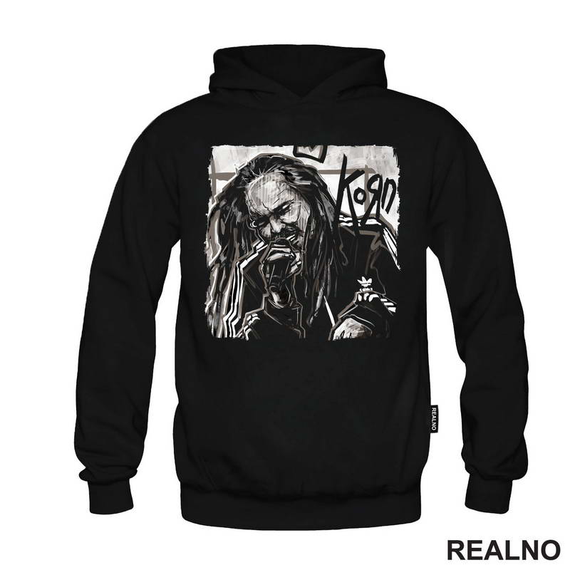 Jonathan Davis - Drawing - Muzika - Majica