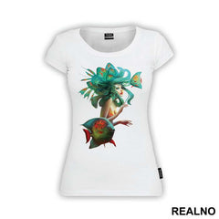 Mermaid WIth Fishes - Sirene - Mermaid - Majica