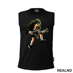 AC - DC - Angus Young - Caricature - Muzika - Majica