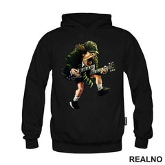 AC - DC - Angus Young - Caricature - Muzika - Majica