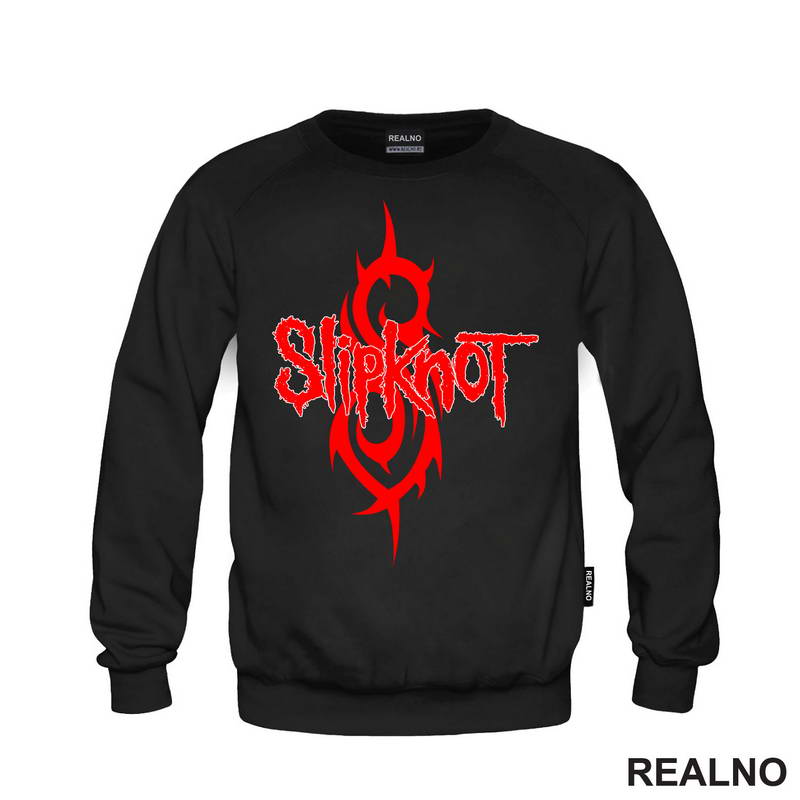Slipknot - Red Logo And Symbol - Muzika - Majica