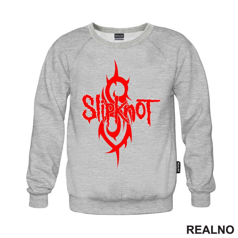 Slipknot - Red Logo And Symbol - Muzika - Majica