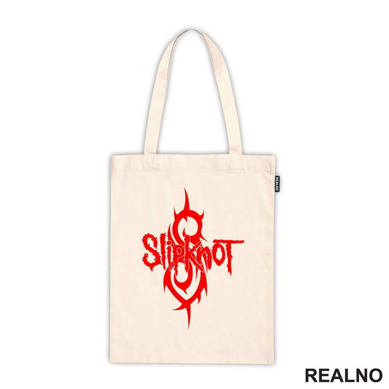 Slipknot - Red Logo And Symbol - Muzika - Majica