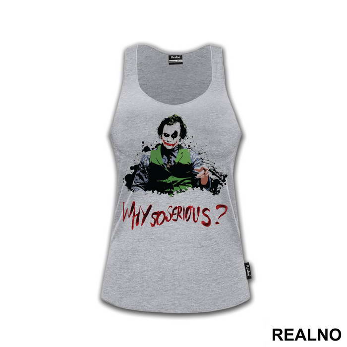 Why So Serious? Splashing - Joker - Majica