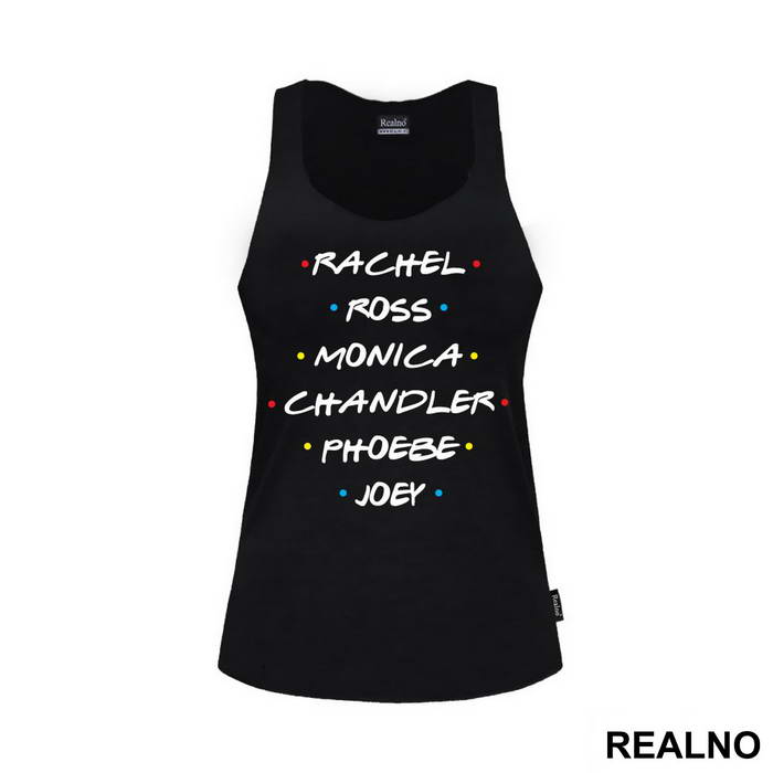 Rachel, Ross, Monica, Chandler, Phoebe, Joey - Friends - Prijatelji - Majica