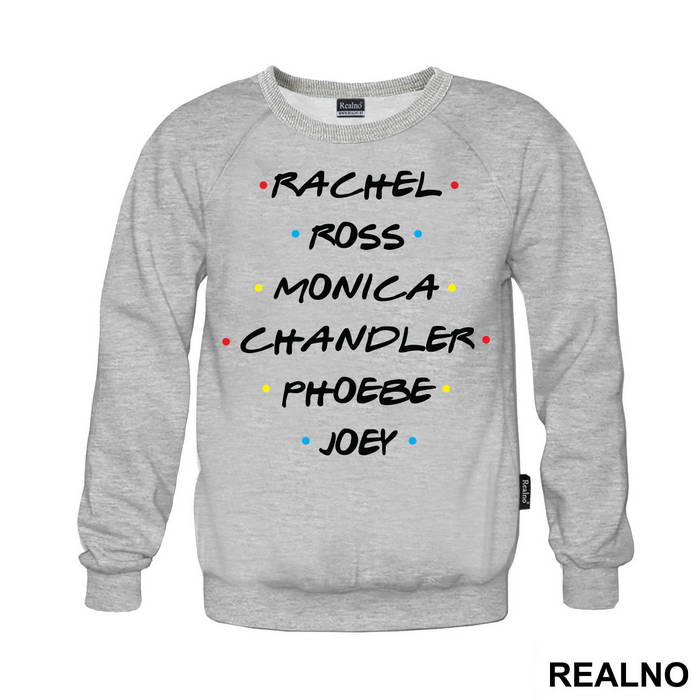 Rachel, Ross, Monica, Chandler, Phoebe, Joey - Friends - Prijatelji - Majica