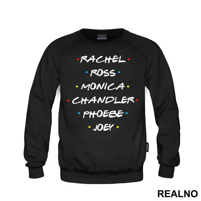 Rachel, Ross, Monica, Chandler, Phoebe, Joey - Friends - Prijatelji - Majica