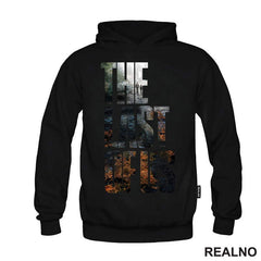 Ellie And Joel - Logo - Walking At Ruined City - The Last Of Us - Majica