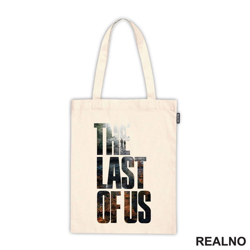 Ellie And Joel - Logo - Walking At Ruined City - The Last Of Us - Majica
